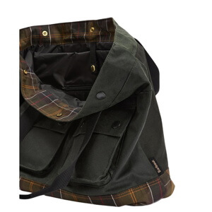 Barbour Field Waxed Tote Bag